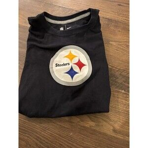 Pittsburgh Steelers Shirt Size XL XL Nike Black Tee Short Sleeve NFL Football
